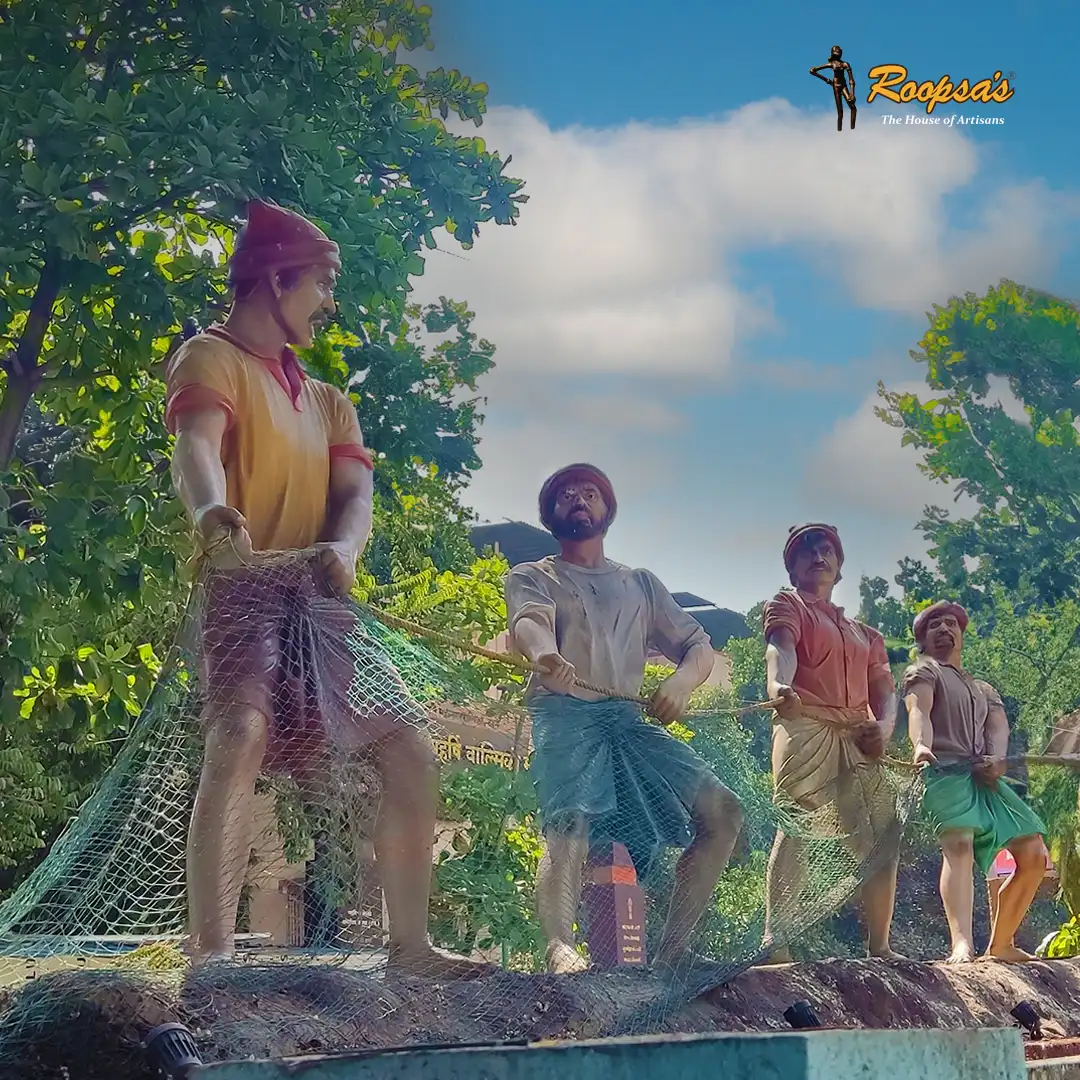 The Fishermen with Net