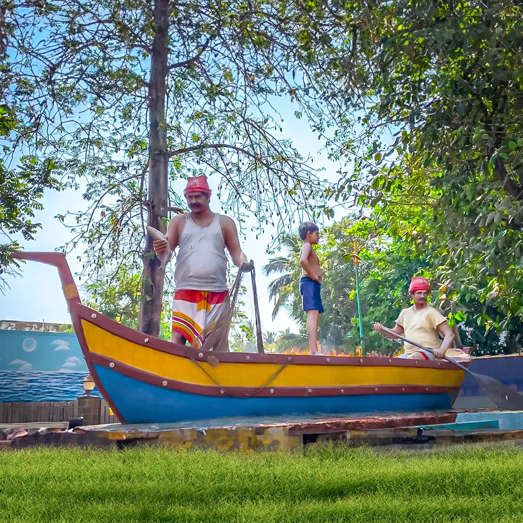 The fishermen on Boat